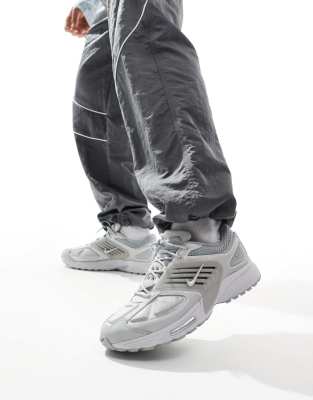 Nike - Air Pegasus Wave - Baskets - Gris/argenté métallisé