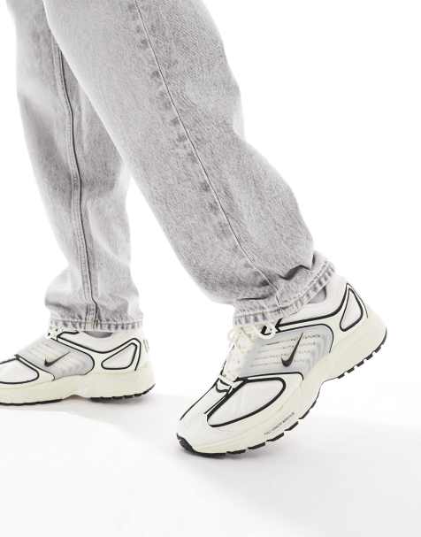 Nike Air Pegasus Wave sneakers in white and black - view 1