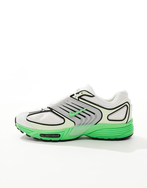 Nike Air Pegasus Wave sneakers in white and green, 2 of 5