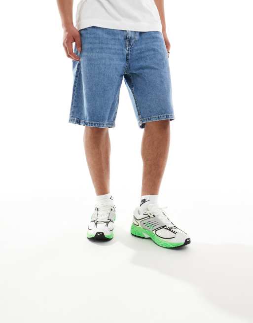 Nike Air Pegasus Wave sneakers in white and green, 3 of 5