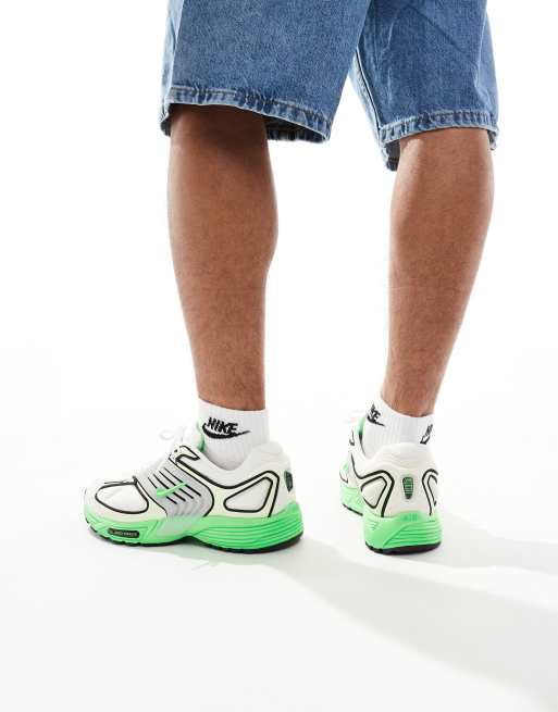 Nike Air Pegasus Wave sneakers in white and green, 5 of 5