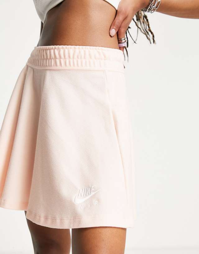 Nike Air pique skirt in pink