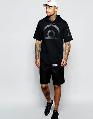 Nike Air Pivot Short Sleeve Hoodie In Black 743207-010 | ASOS