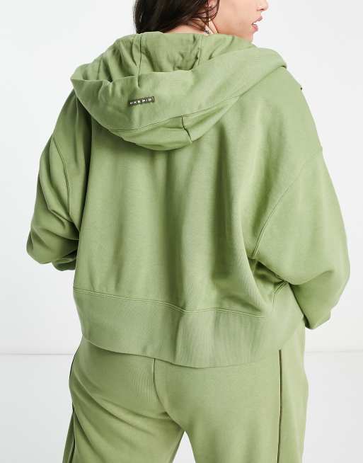 Nike air crop deals full zip hoodie