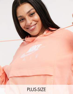 nike peach hoodie