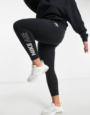 Nike Air Leggings - Black/White