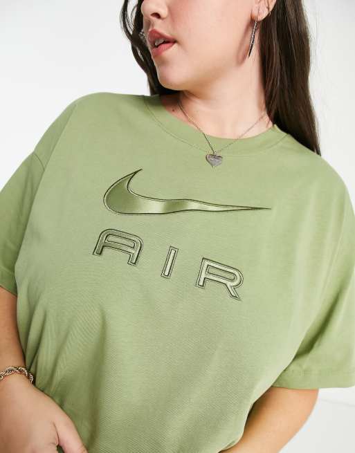 Nike air 2025 green t shirt