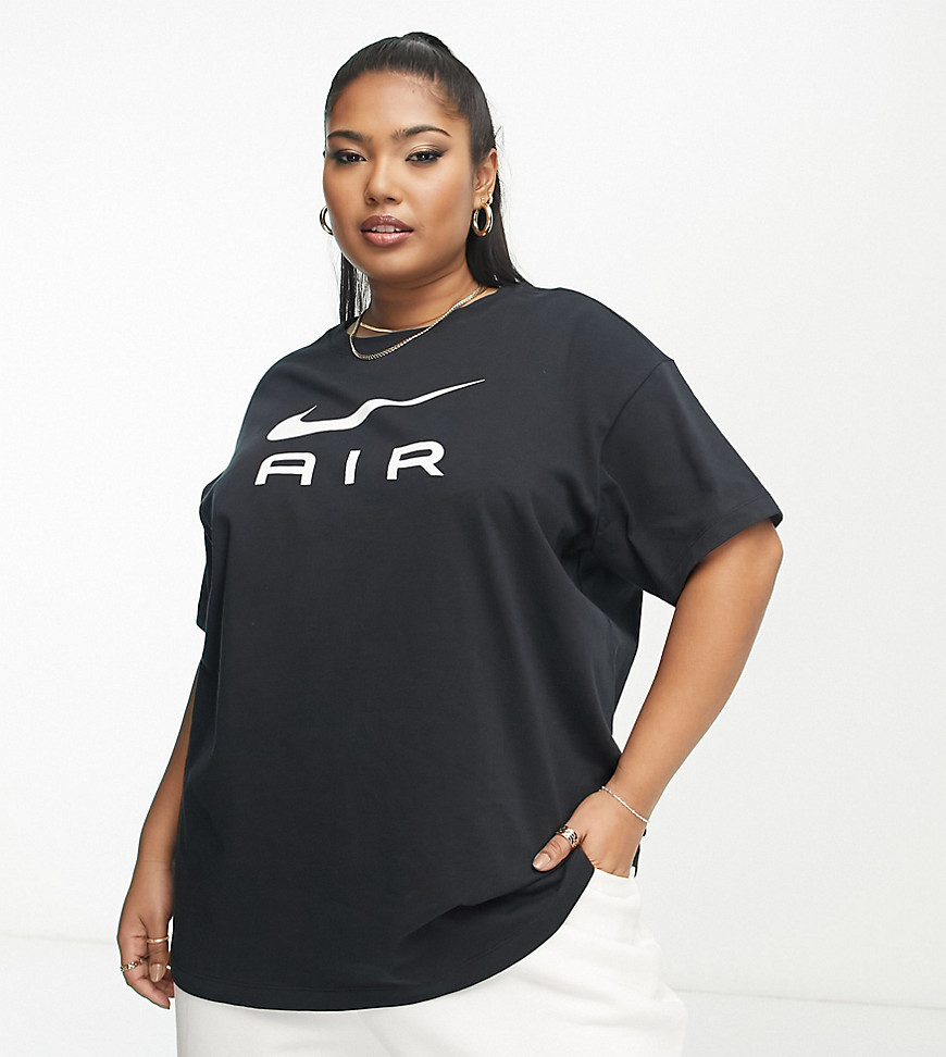 Nike Air Plus t-shirt in black