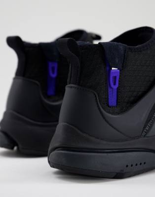 Nike Air Presto Mid Utility Purple Black Mens Size 6 Running Shoes Sneakers Nike Air Presto Mid Utility Purple Black Mens Size 9 Running  main image 4