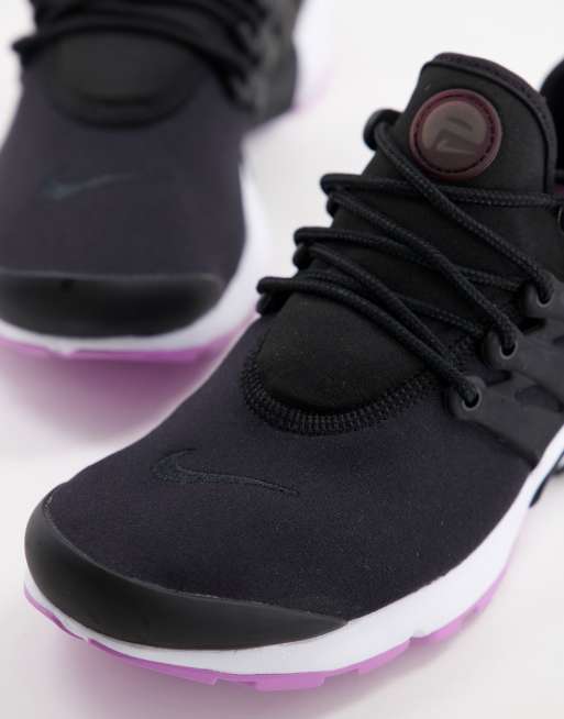 Nike air presto 2025 noir et rose