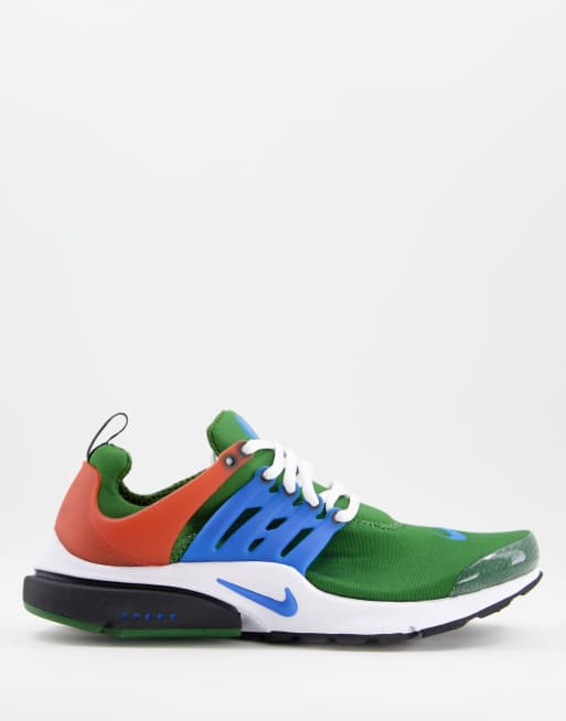 Nike Air Presto sneakers in forest green green photo blue