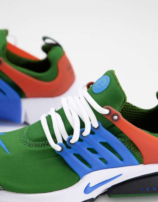 Nike Air Presto sneakers in forest green green photo blue