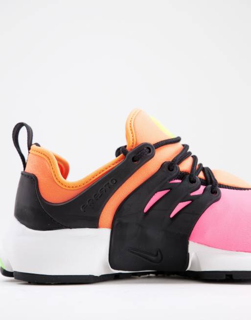 Nike Presto sneakers sunset pulse/atomic orange | ASOS