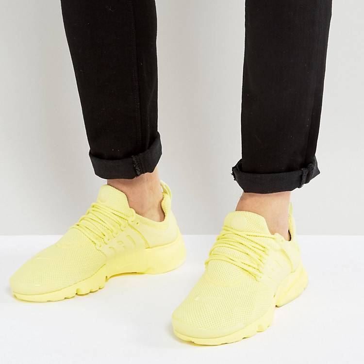 Razernij Recyclen uitzending Nike - Air Presto Ultra Breathe - Sneakers in geel | ASOS