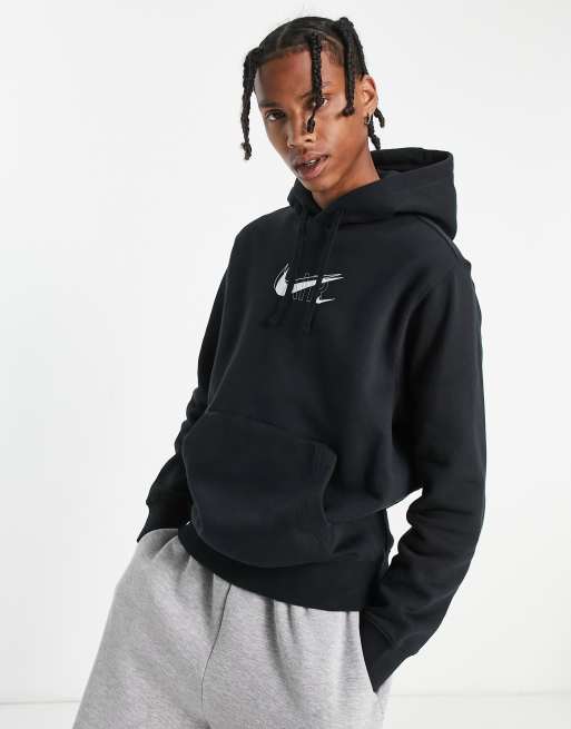 Nike air print online overhead hoodie