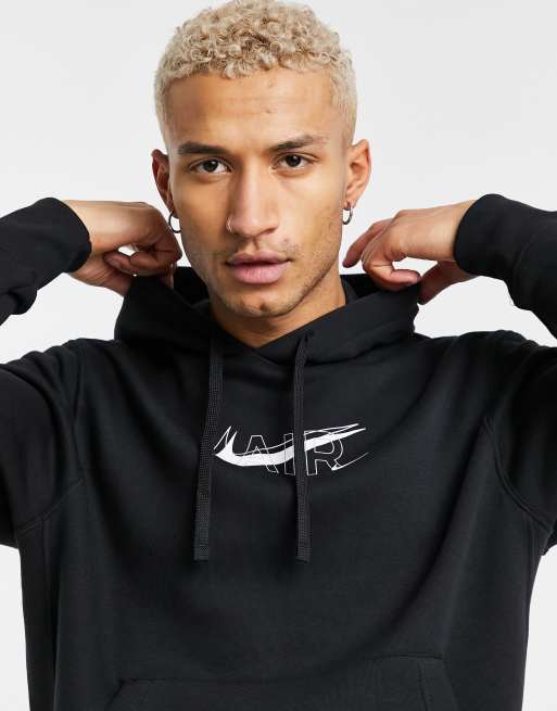 Nike Air Print Pack hoodie in black