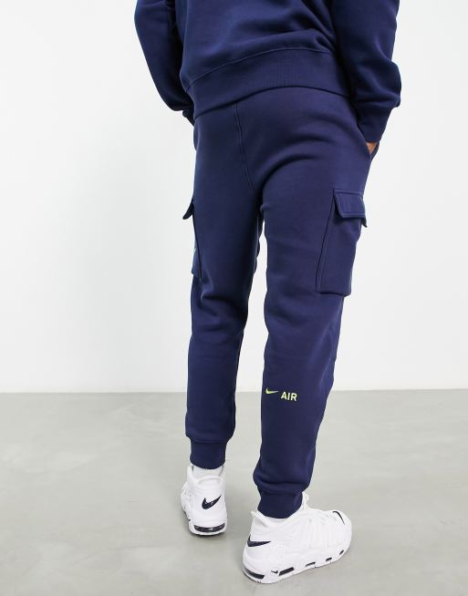 Nike air joggers store navy