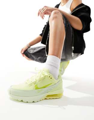 Nike Nike Air Pulse trainers in luminous yellow-Green