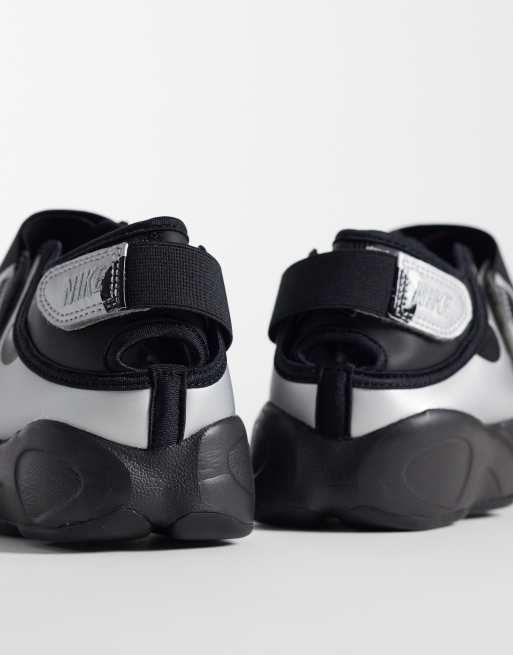 Nike - Air Rift - Baskets à pois - Noir/argenté, 4 de 5