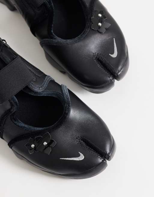 Nike Air Rift baskets en cuir noires, 2 de 5