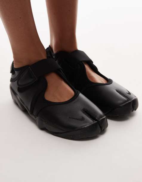 Nike Air – Rift – Czarne skórzane buty sportowe - view 1