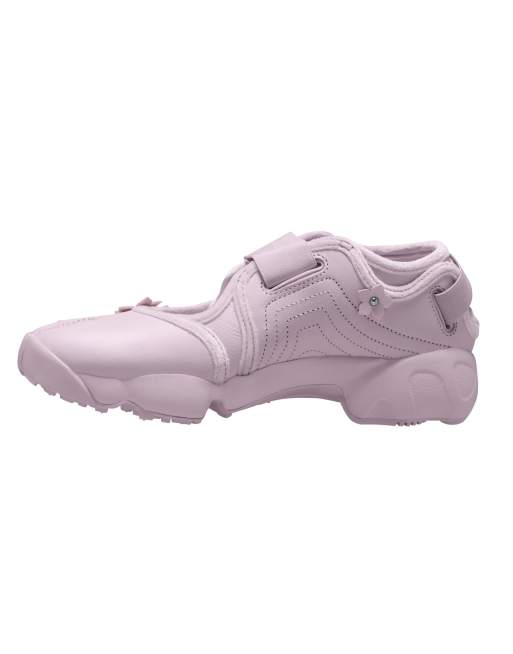 Nike Air Rift floral detail sneakers in pink, 4 of 4