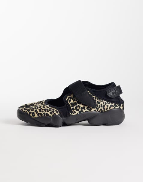 Nike – Air Rift – Leopardmönstrade sneakers - view 1