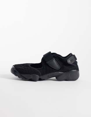 Nike Air Rift Mesh Sneakers In Black