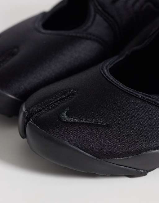 Nike Air Rift Satin Ballet trainers in Black , 3 of 5