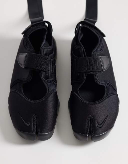 Nike Air Rift Satin Ballet trainers in Black , 4 of 5