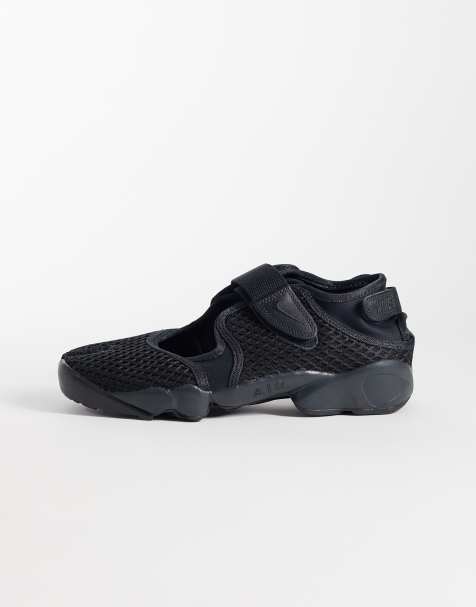 Nike – Air Rift – Sneaker aus Netzstoff in Schwarz - view 1