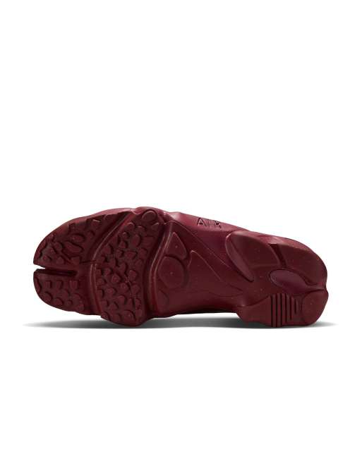 Nike Air Rift sneakers in burgundy | ASOS