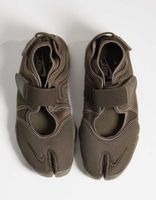 Nike Air Rift sneakers in khaki green, 3 of 5