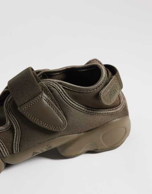 Nike Air Rift sneakers in khaki green, 4 of 5