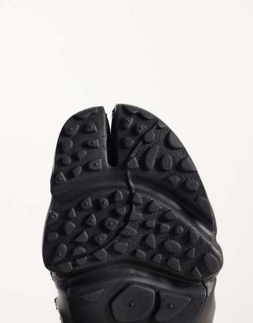 Nike Air Rift sneakers in pelo di pony leopardato, 5 di 5