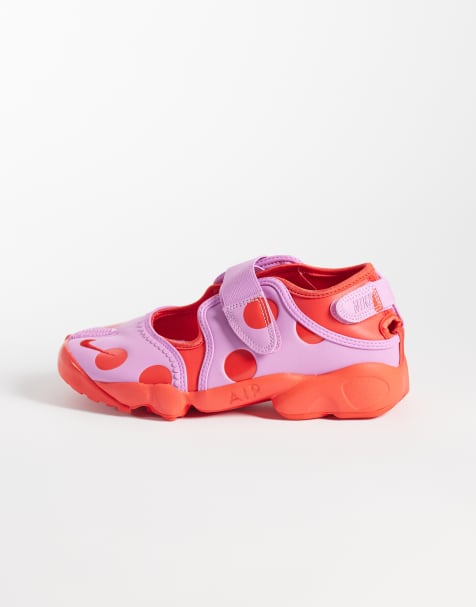 Nike Air Rift sneakers in pink and red polka dot print - view 1
