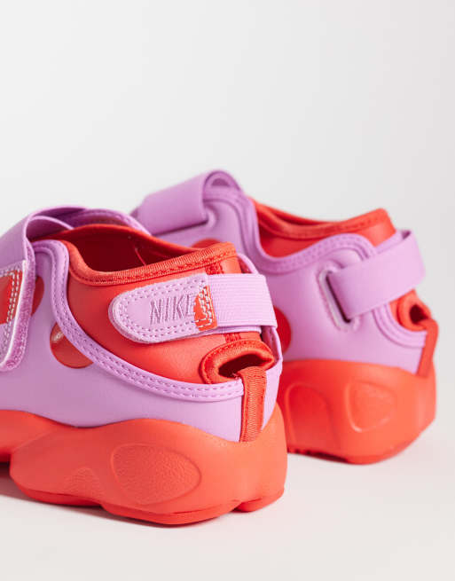 Nike Air Rift sneakers in pink and red polka dot print, 2 of 5