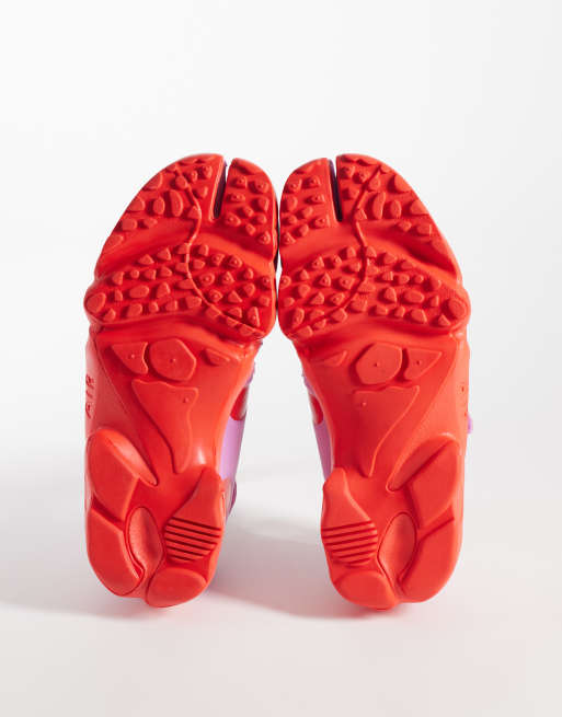 Nike Air Rift sneakers in pink and red polka dot print, 5 of 5