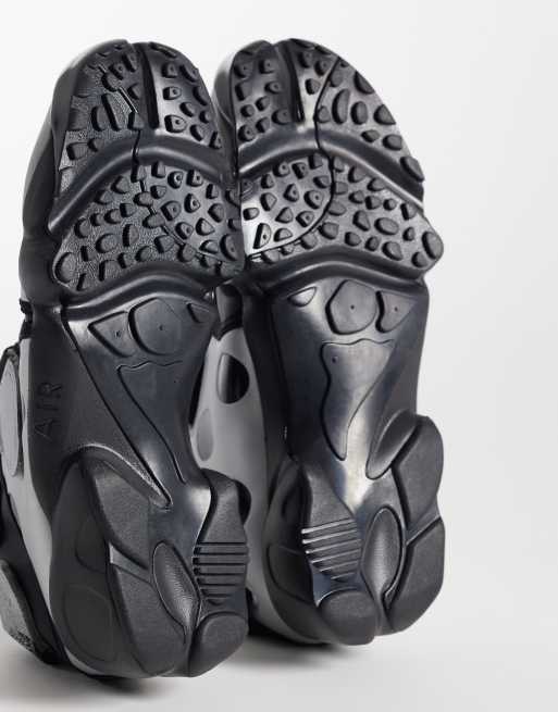 Nike - Air Rift - Sneakers nere e argento a pois, 5 di 5