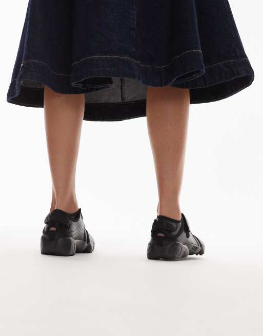 Nike Air - Rift - Sorte sneakers i læder, 4 af 5