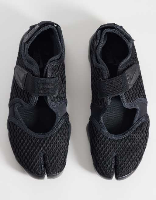 Nike – Air Rift – Svarta sneakers i läder , 3 av 5