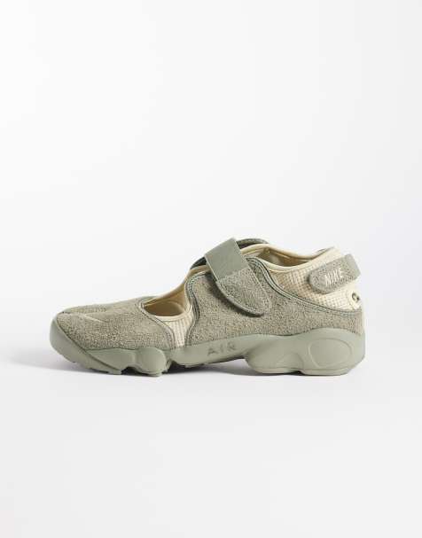Nike Air Rift trainers in khaki - view 1
