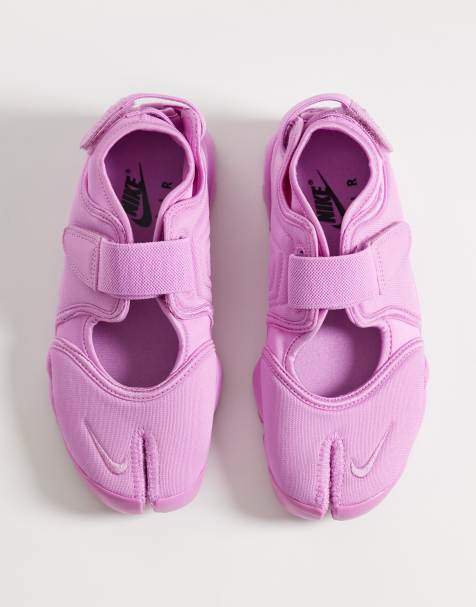 Nike Air Rift trainers in pink  - view 1
