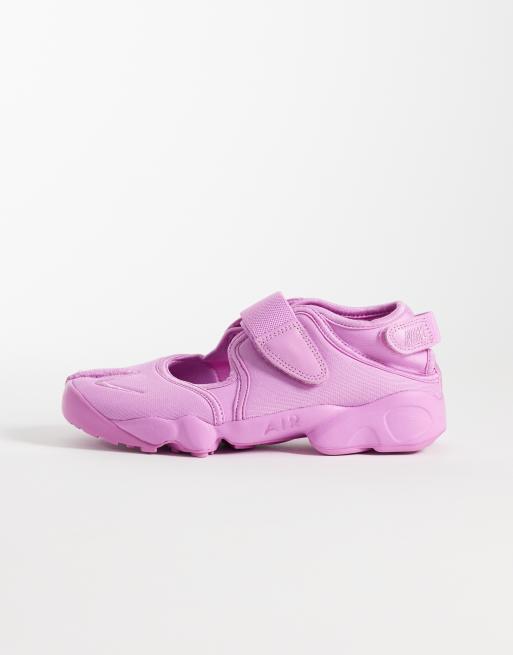 Nike Air Rift trainers in pink , 2 of 5