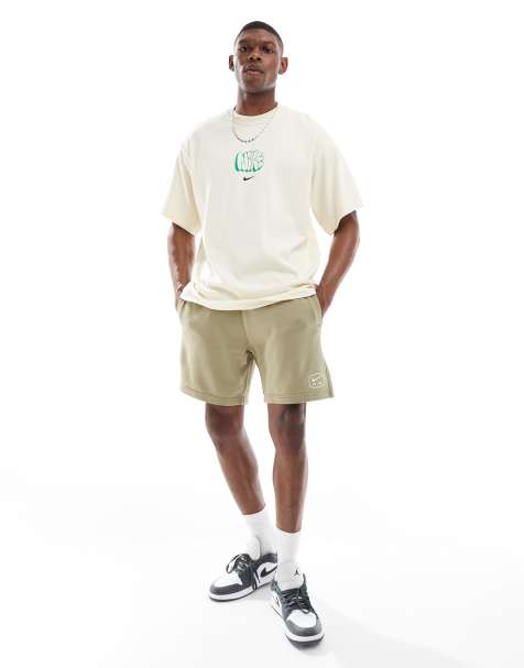 Nike Air run shorts in khaki - view 1