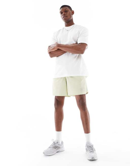 Nike Air run shorts in olive