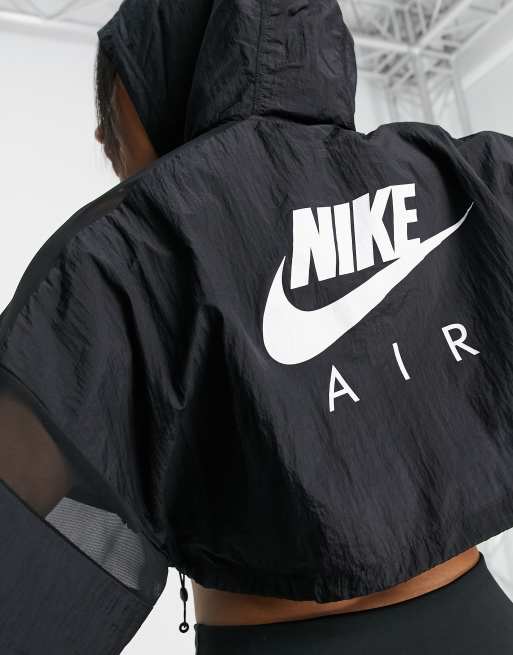 Nike windbreaker store cropped jacket