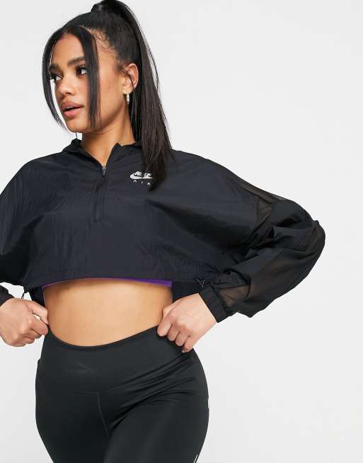 Cropped running jacket new arrivals