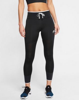 Nike Air Running cropped leggings in black