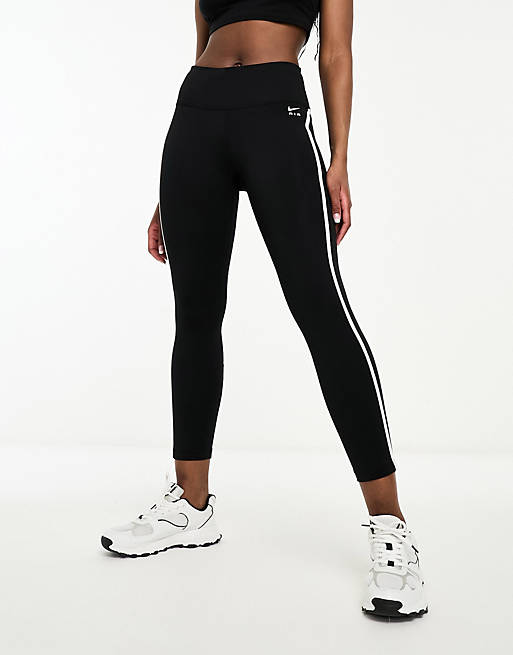 Nike Air Running Dri-FIT 7/8 leggings in black